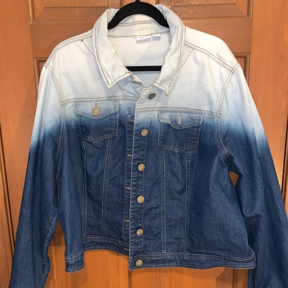 Cato Jackets & Blazers - Cato Ombre Jean Jacket